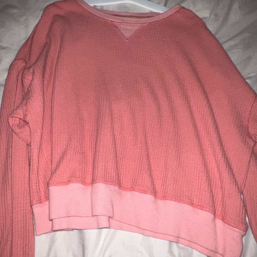 Wild Fable Coral V-Neck Sweater